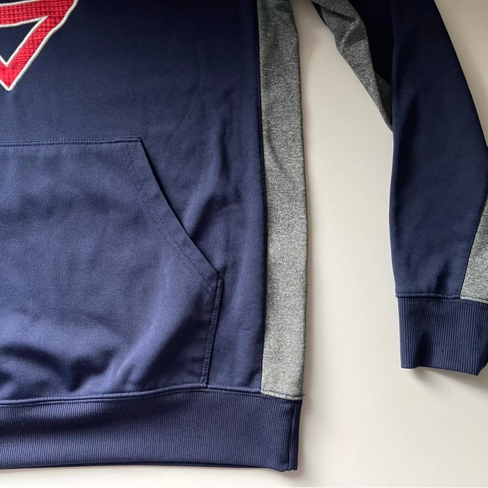 Superman Hoodie - Navy & Red - Size Large - Picture 5 of 14